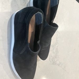 Wedge slip on sneaker